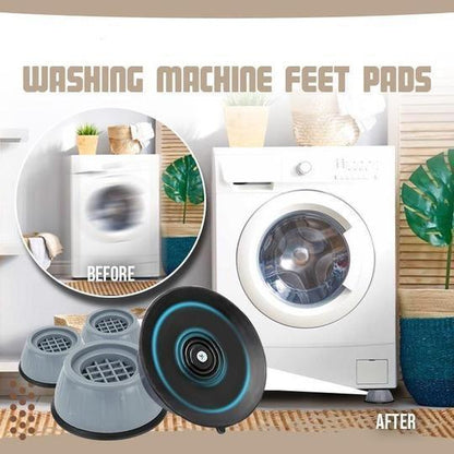 Non - Vibration Rubber Washing Machine Feet Pads ( PACK OF 4 )